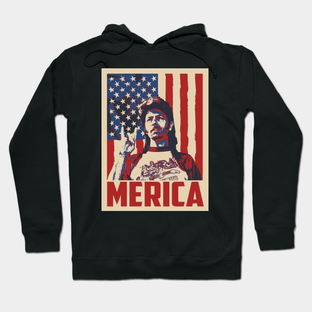 Joe Dirt Merica Hoodie by mia_me